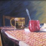 "Coffee and Jam", Acrylic on canvas