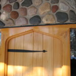 Alaskan Yellow Cedar plank door built by John Huisman