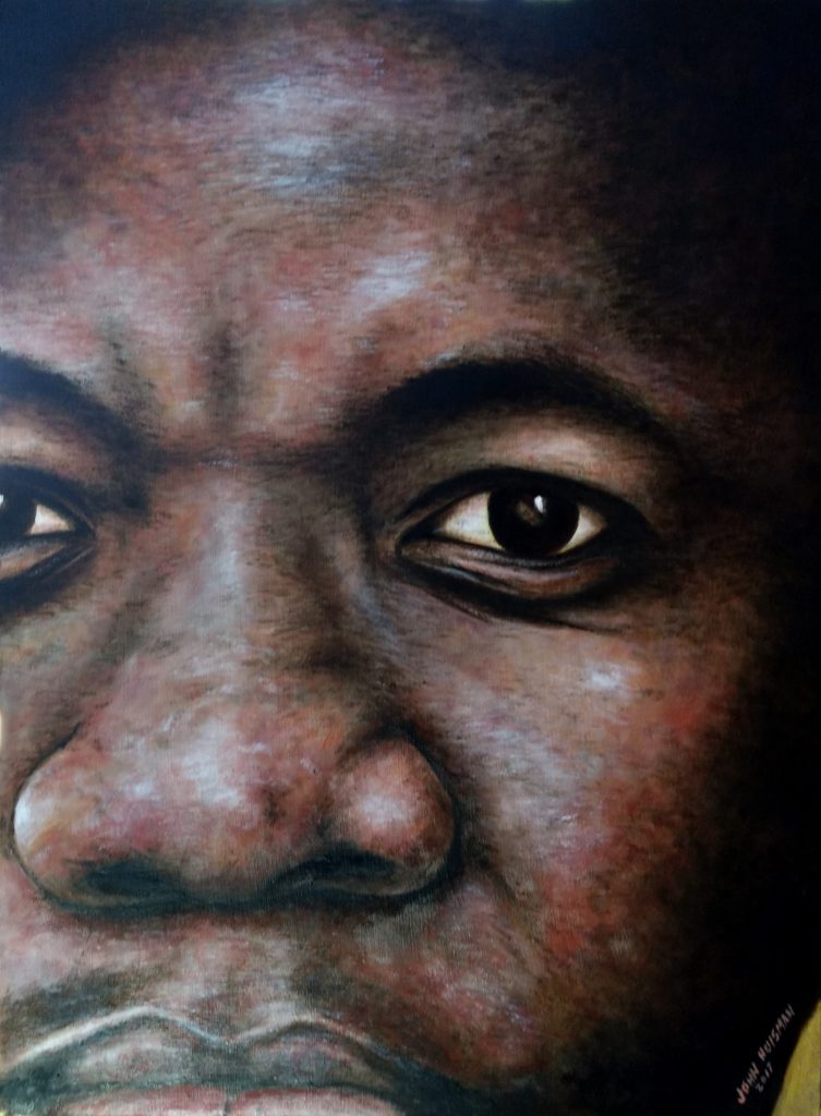 Portrait of An Un-named Twin Cities Student, Oil painting, 18x24 Portrait of An Un-named Twin Cities Student, Oil painting, 18x24