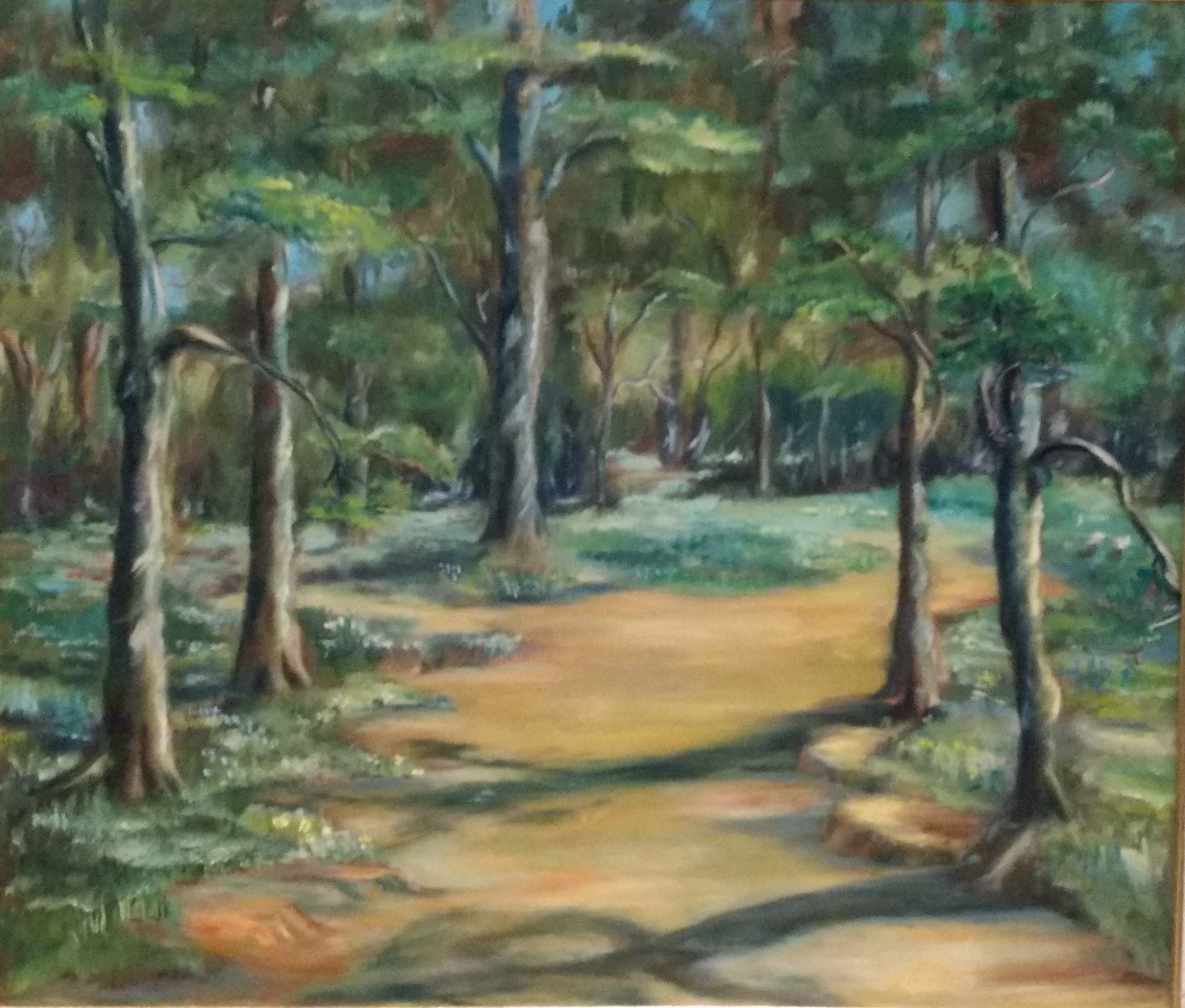 R.J. Boudreaux oil painting