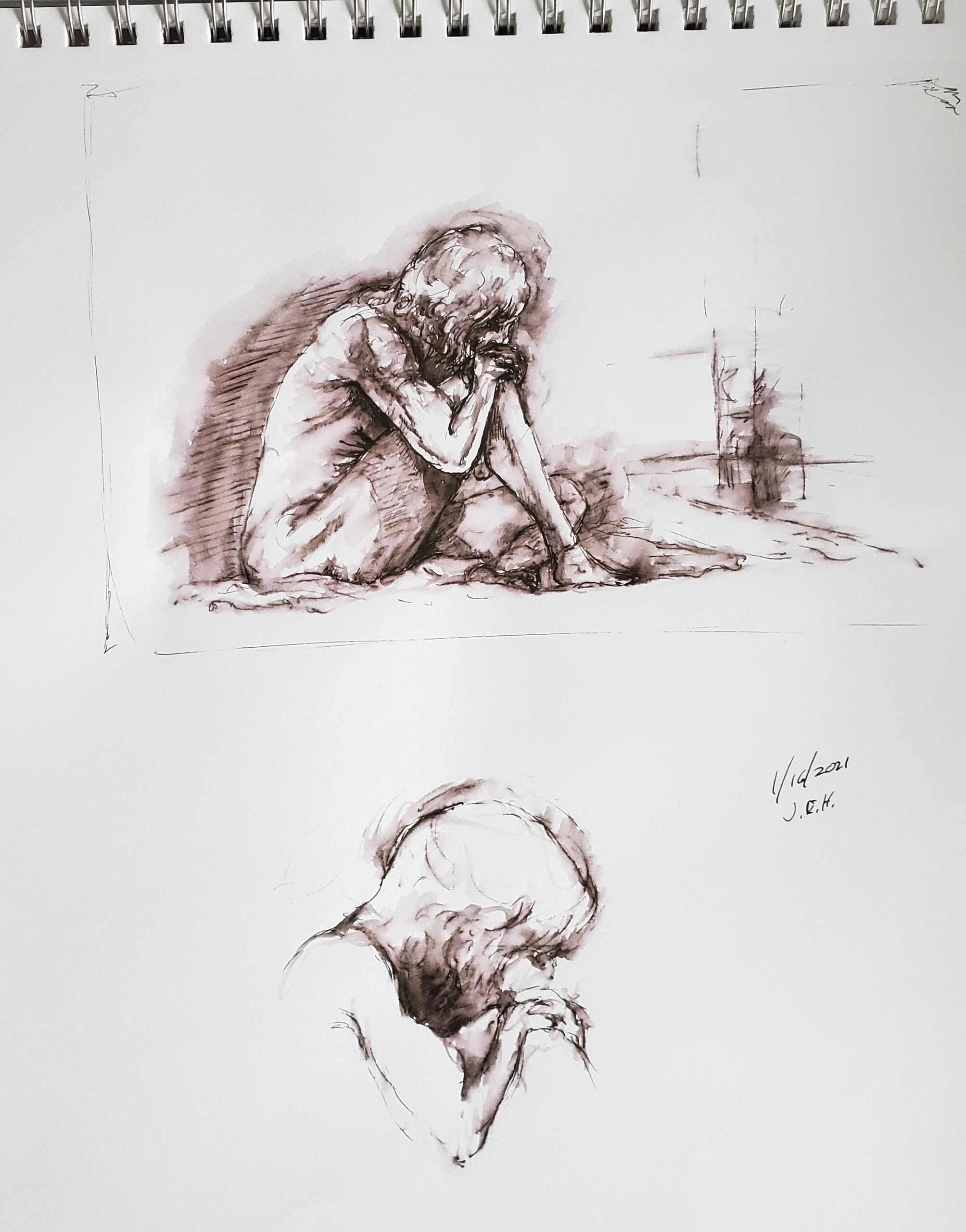 Figure drawing at AWE