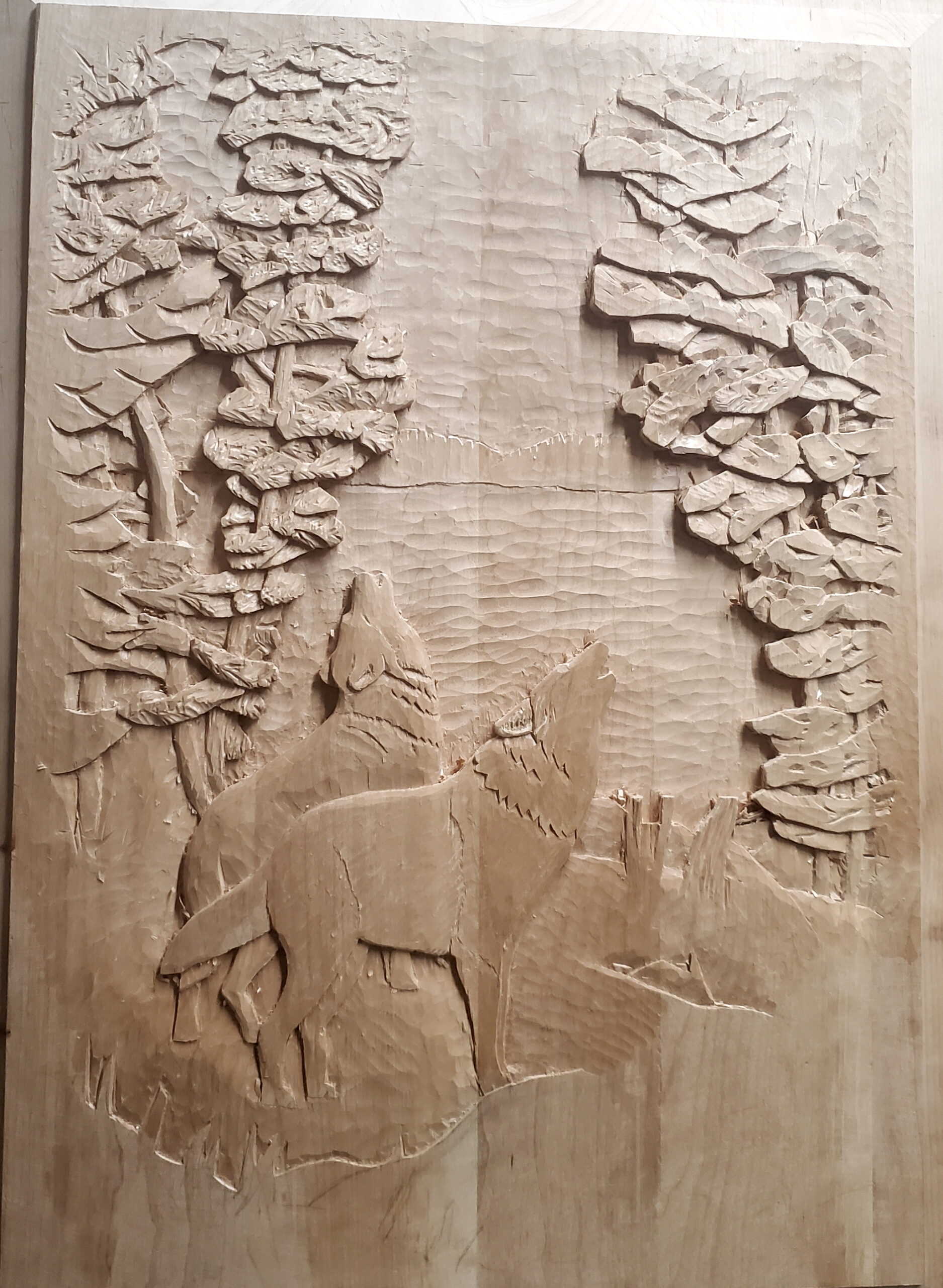 Wolves in progress 5-7-21