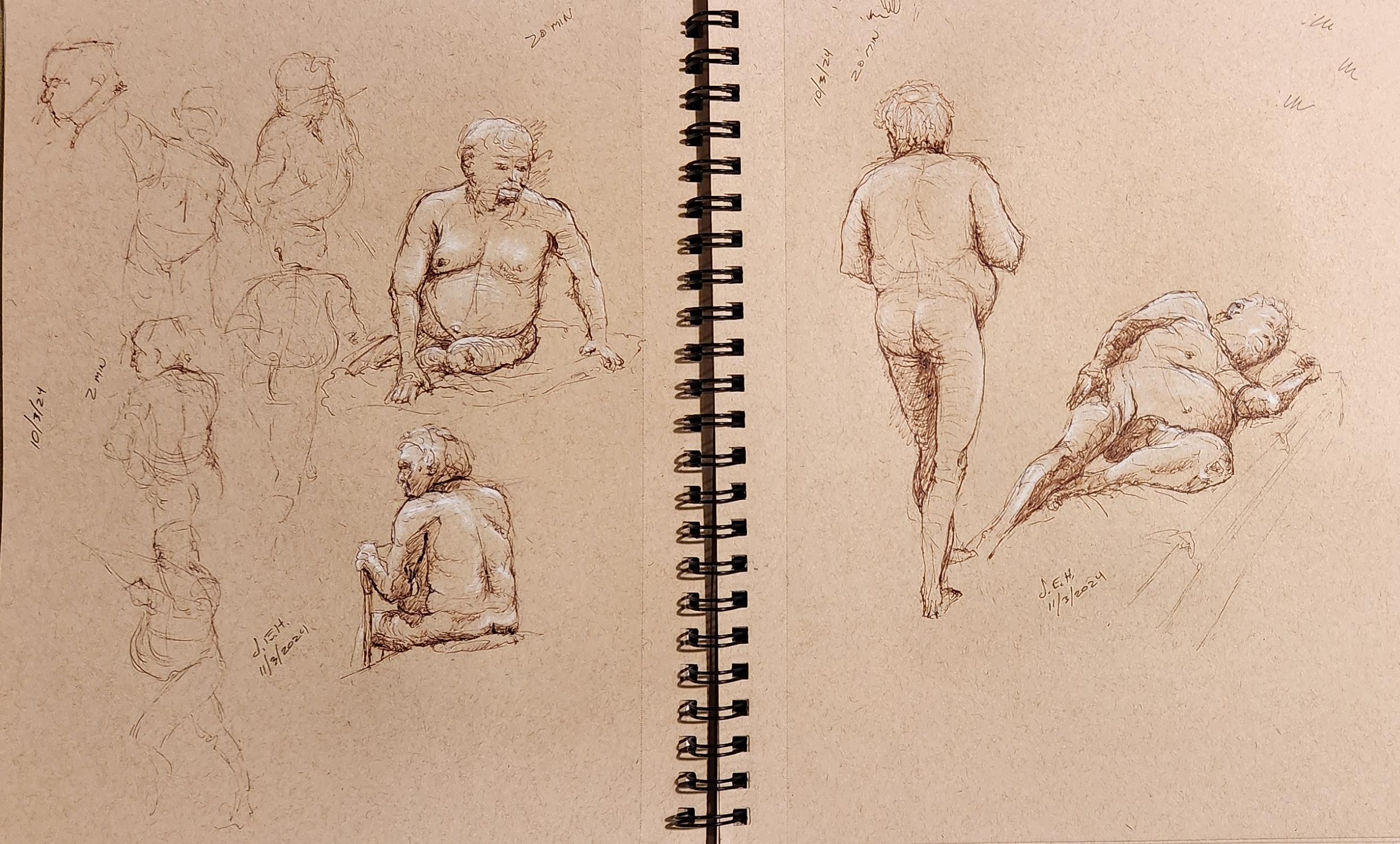 Life drawing Hopkins Nov 2024 (2)